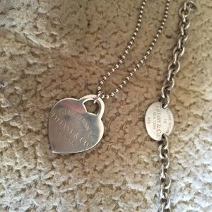 Tiffany and co braclet and necklace